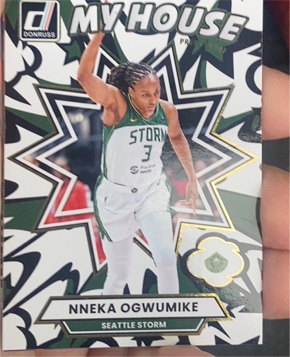 2025 Donruss WNBA #7 Nneka Ogwumike My House — front