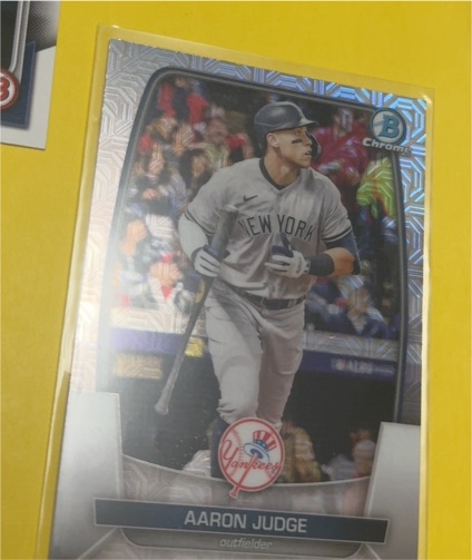 2023 Bowman Chrome Mojo Refractor #59 Aaron Judge — front