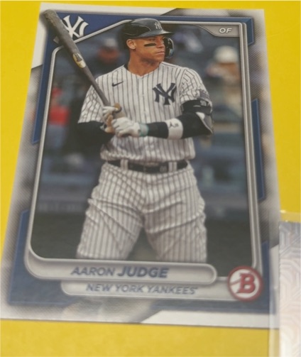 2024 Bowman #7 Aaron Judge — front