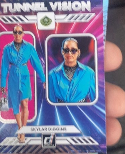 2025 Donruss WNBA #7 Skylar Diggins Tunnel Vision — front