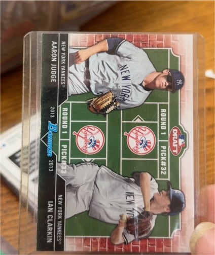 2013 Bowman Draft Picks & Prospects #DD-JC Aaron Judge/Ian Clarkin — front