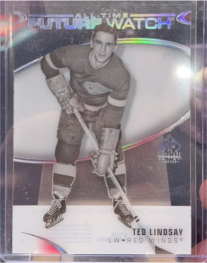 2000 SP Authentic #05 Ted Lindsay — front