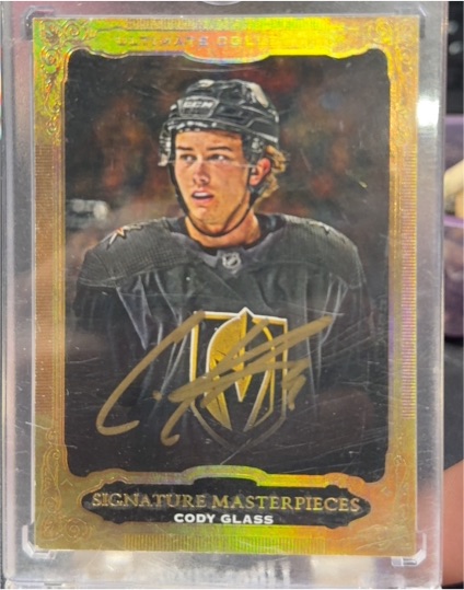 2019-20 Upper Deck Ultimate Collection Signature Masterpieces #USM-CG Cody Glass — front