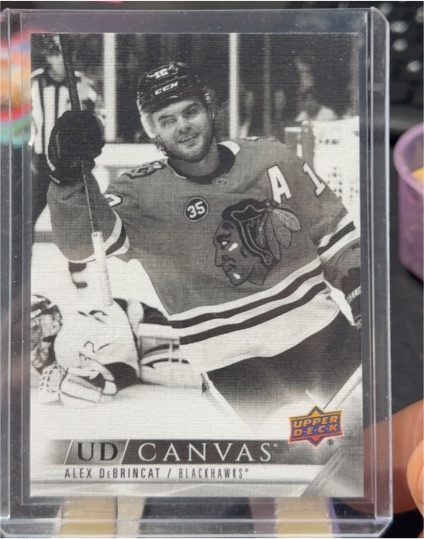 2022-23 Upper Deck Canvas #C19 Alex DeBrincat — front