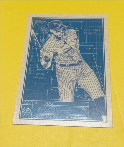 2024 Topps Series 1 Superstar Blueprint #SB-1 Aaron Judge — front