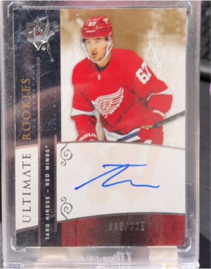 2019-20 Upper Deck Ultimate Collection Retro Rookies #RRARS Taro Hirose — front