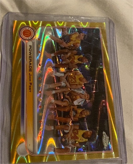 2022 Topps Chrome McDonald's All American #98 Powerade Jam Fest — front