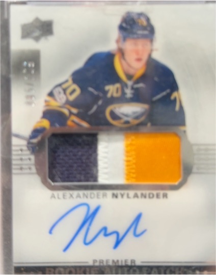 2017-18 Upper Deck Premier Acetate #AR-AN Alexander Nylander — front