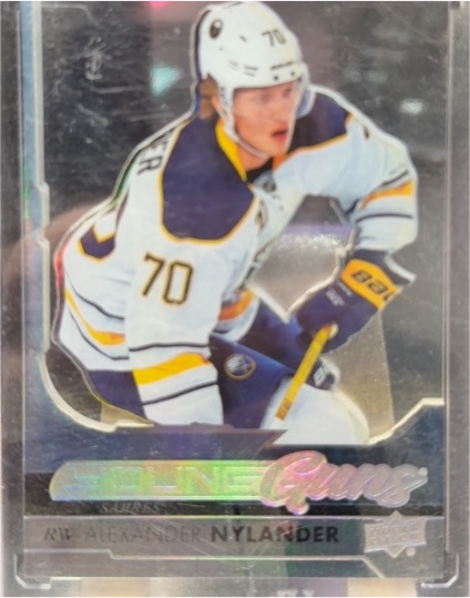 2016-17 Upper Deck Series One Young Guns #YG Alexander Nylander — front