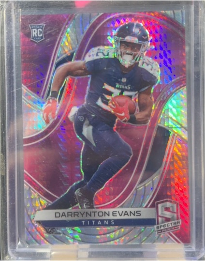 2020 Panini Spectra #170 Darrynton Evans — front