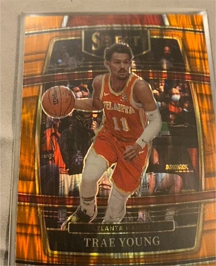 2021-22 Panini Select #26 Trae Young — front