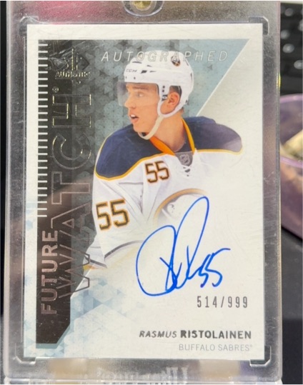 2013-14 SP Authentic Future Watch #300 Rasmus Ristolainen — front