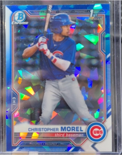 2021 Bowman Chrome #BCP-131 Christopher Morel Chrome Prospects — front