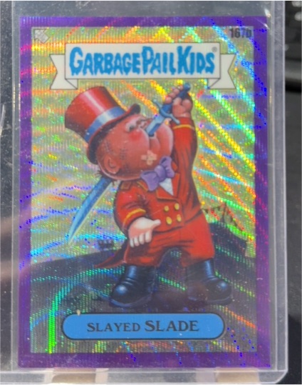 2022 Topps Garbage Pail Kids Chrome Series 5 #167b Slayed Slade — front