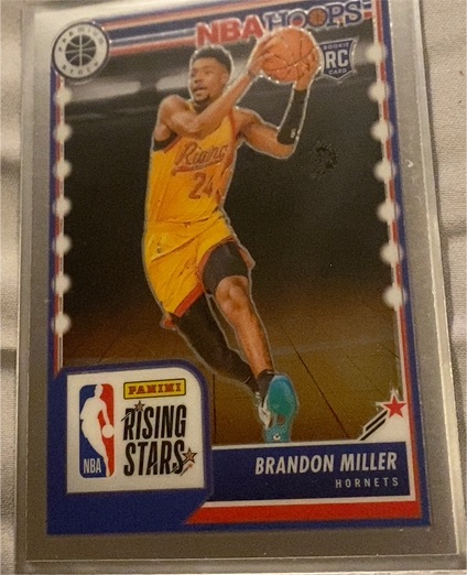 2023-24 Panini NBA Hoops Premium Stock #298 Brandon Miller — front