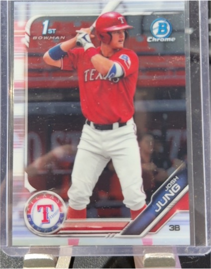 2019 Bowman Draft #BD-7 Josh Jung — front