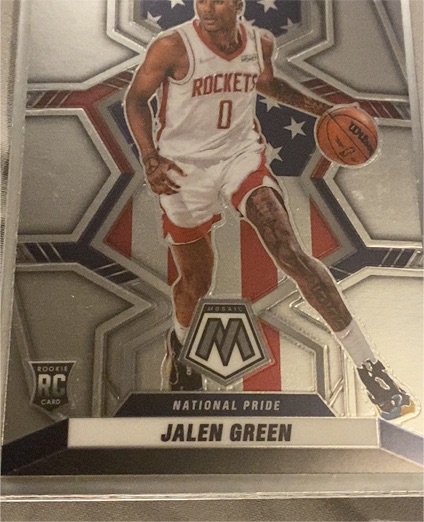 2021-22 Panini Mosaic #259 Jalen Green — front