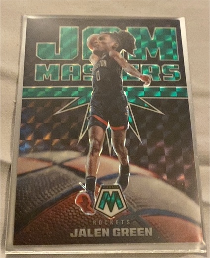 2021-22 Panini Mosaic Jam Masters #11 Jalen Green — front