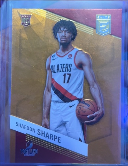 2022-23 Panini Donruss Elite #244 Shaedon Sharpe — front