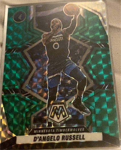 2021-22 Panini Mosaic #59 D'Angelo Russell — front