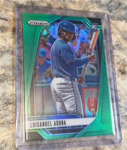 2025 Panini Prizm #296 Luisangel Acuna — front