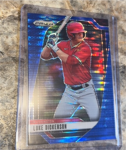 2025 Panini Prizm #44 Luke Dickerson — front