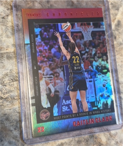 2025 Panini Chronicled #12 Caitlin Clark — front