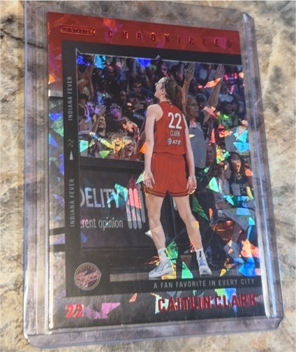 2025 Panini Chronicled #25 Caitlin Clark — front