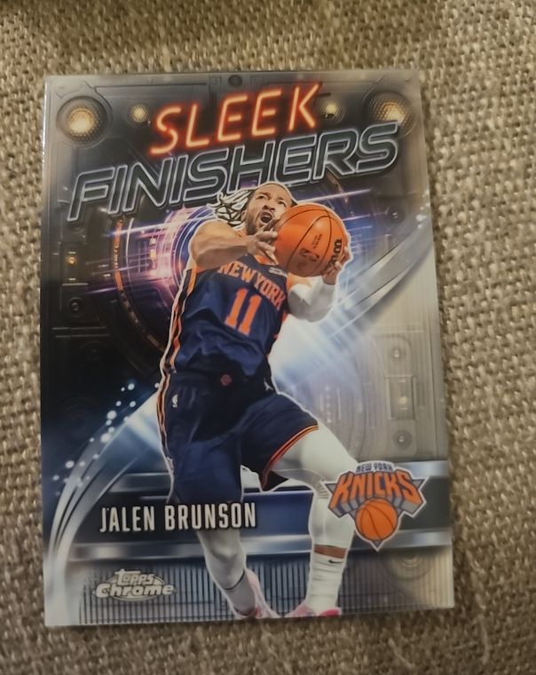 2025-26 Topps Chrome #SF-11 Jalen Brunson — front