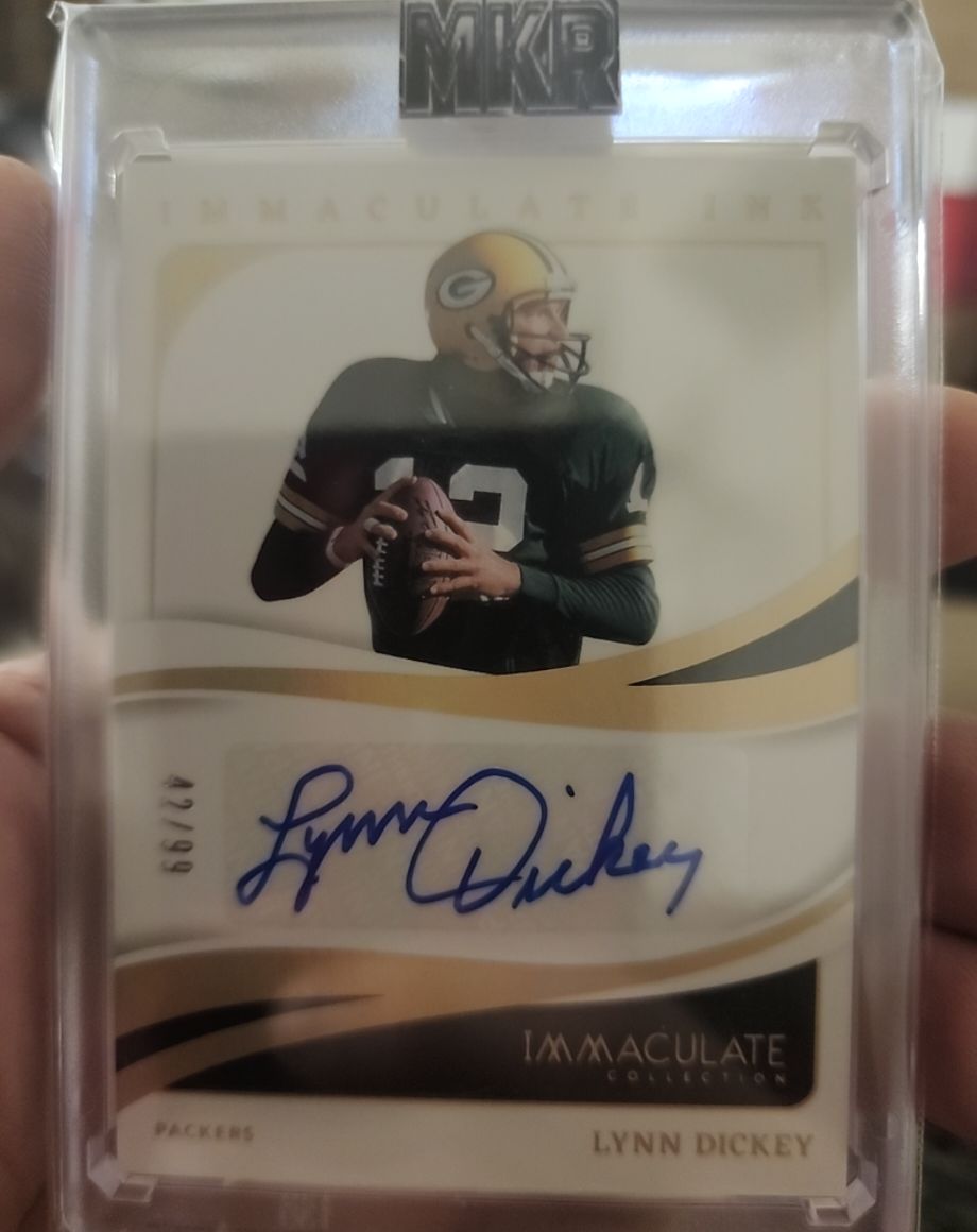 2023 Panini Immaculate Collection Lynn Dickey #/99 — front