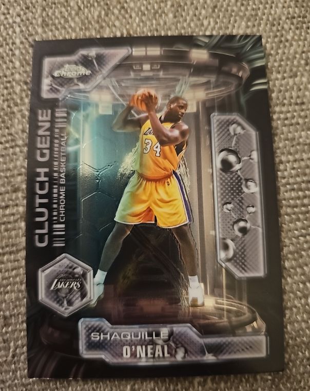 2025-26 Topps Chrome #CG-27 Shaquille O'Neal Clutch Gene — front