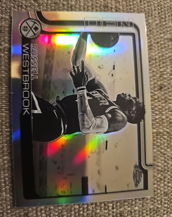 2025-26 Topps Chrome #DEN Russell Westbrook — front