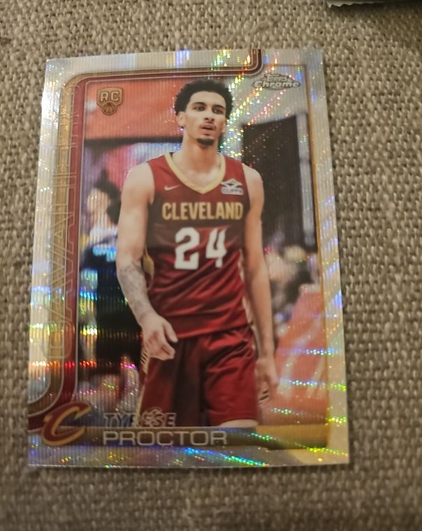 2025-26 Topps Chrome #300 Tyrese Proctor — front