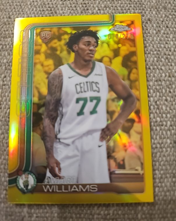 2025-26 Topps Chrome #297 Amari Williams — front