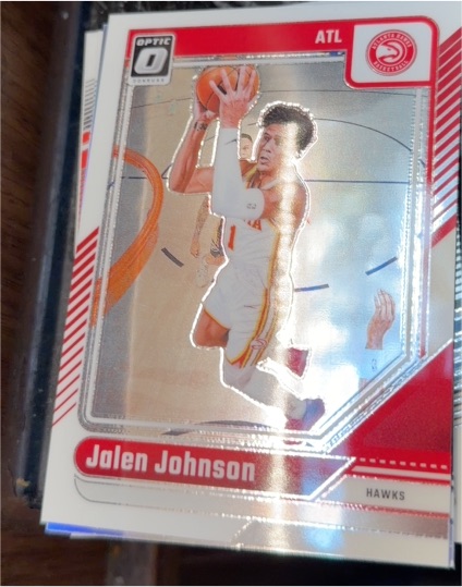 2024-25 Panini Donruss Optic #79 Jalen Johnson — front