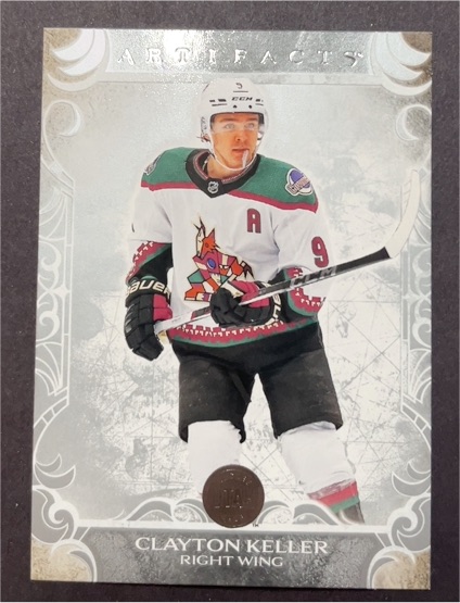 2024-25 Upper Deck Artifacts #42 Clayton Keller — front
