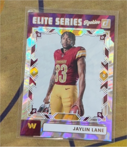 2025 Panini Donruss Elite Series Rookies #ESR-JLE Jaylin Lane — front