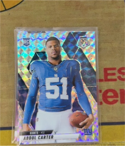 2025 Panini Mosaic #282 Abdul Carter — front