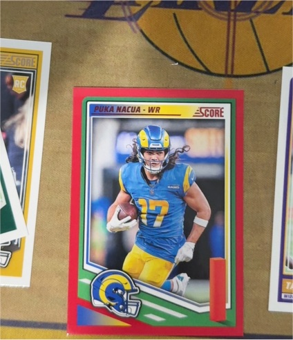 2025 Panini Score #120 Puka Nacua — front
