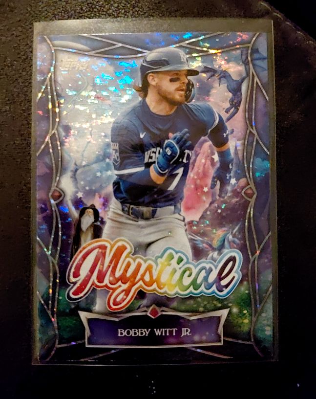 2025 Topps Update Series #MYS-8 Bobby Witt Jr. Mystical — front