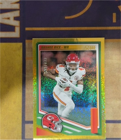 2025 Panini Score #182 Rashee Rice — front