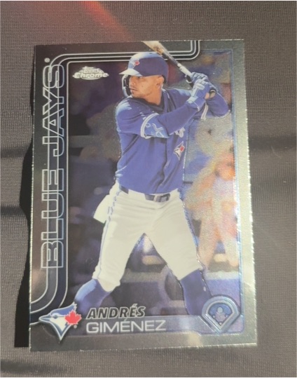 2025 Topps Chrome #70 Andrés Gimenez — front