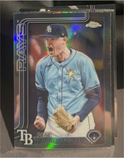 2025 Topps Chrome #84 Pete Fairbanks — front