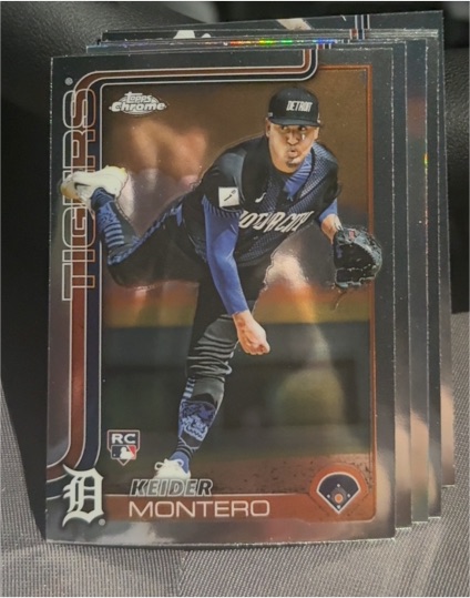 2025 Topps Chrome #7 Keider Montero — front