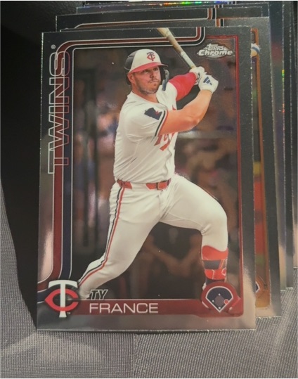 2025 Topps Chrome #228 Ty France — front
