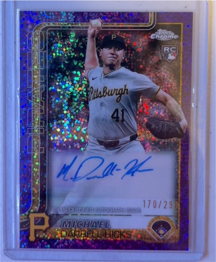 2025 Topps Chrome #41 Michael Darrell Hicks — front