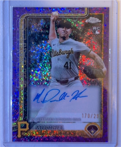 2025 Topps Chrome Update #AC-MD Michael Darrell-Hicks — front