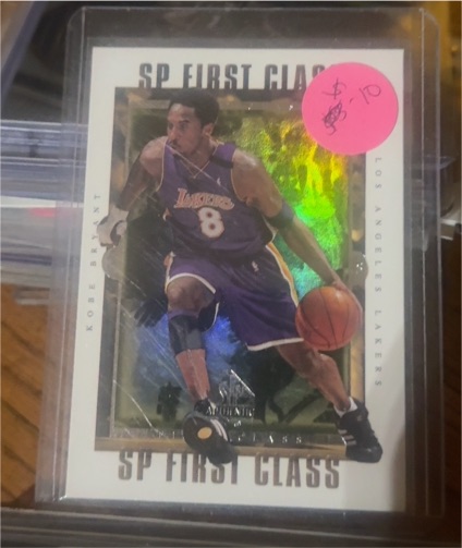 1999 Upper Deck SP Authentic First Class #FC2 Kobe Bryant — front