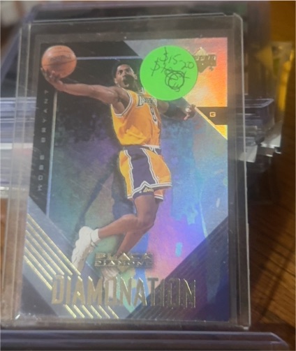 1996 Upper Deck Diamond Kobe Bryant — front