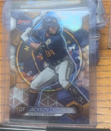 2023 Bowman's Best #TP-10 Jackson Chourio — front